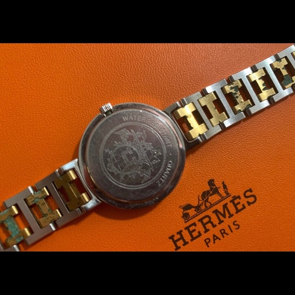 Authentic Hermès Paris clipper 30mm wrist watch - Picture 6 of 12